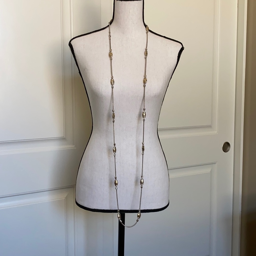 Mixed Metal/Multi Layer Necklace